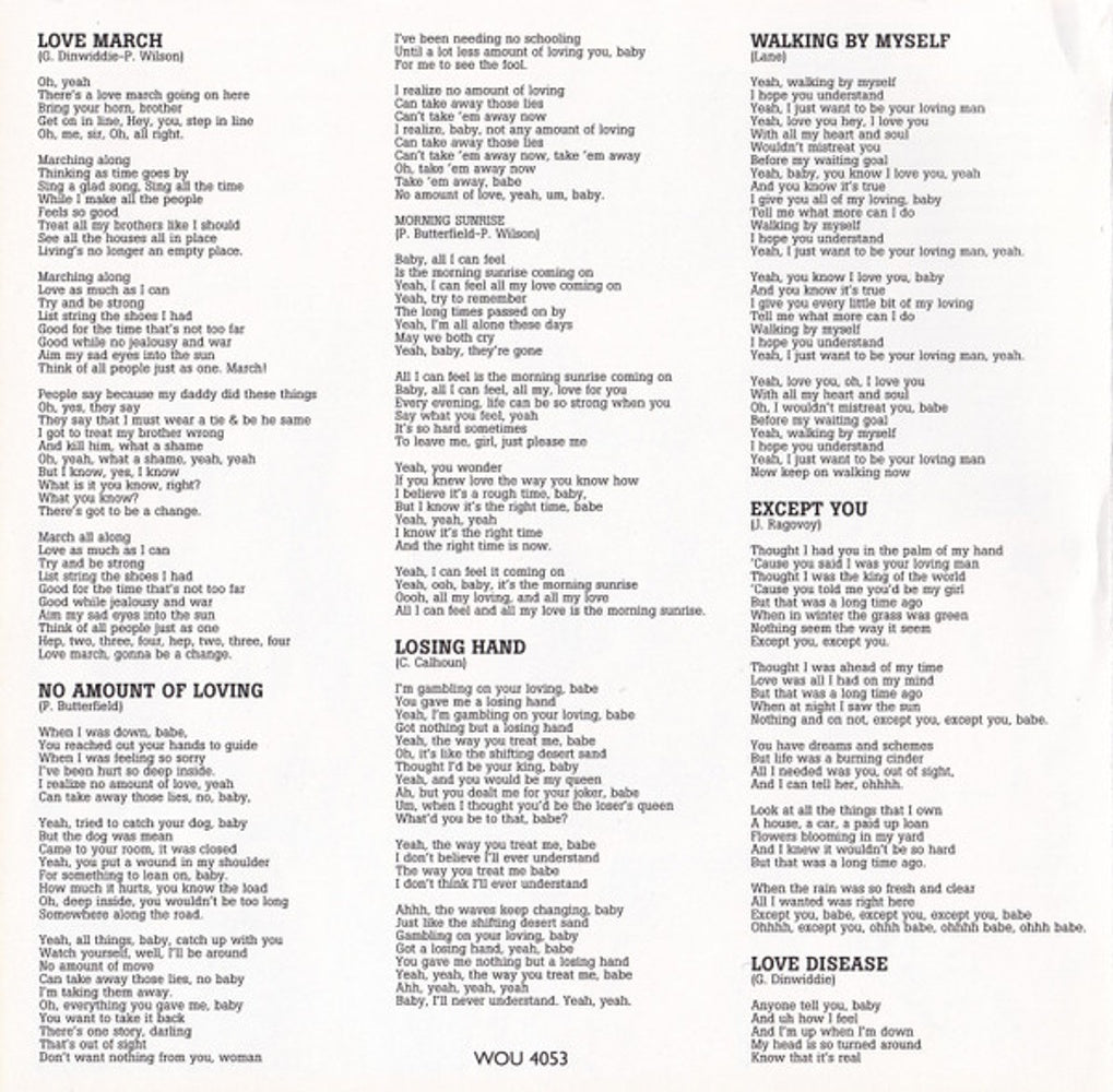 Paul Butterfield Blues Band – Keep on Moving (CD)