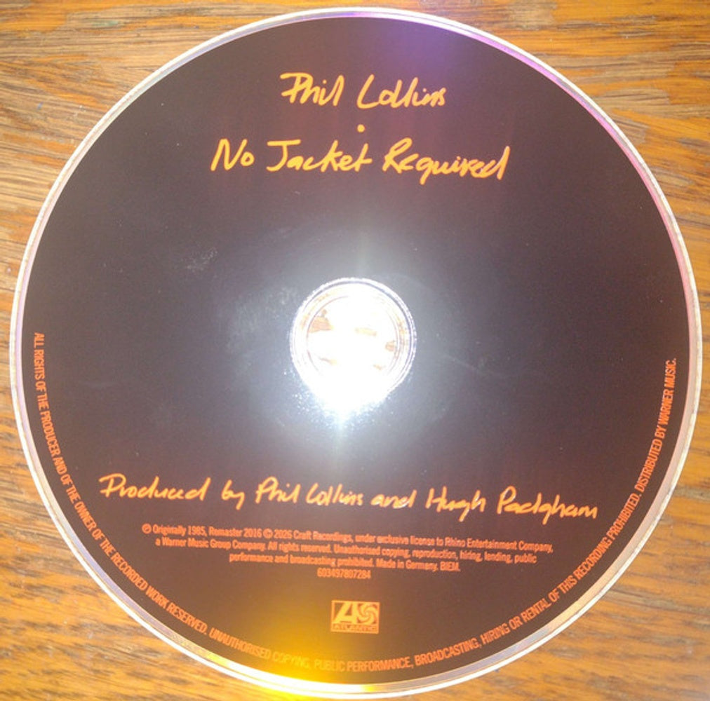 Phil Collins – No Jacket Required (CD)