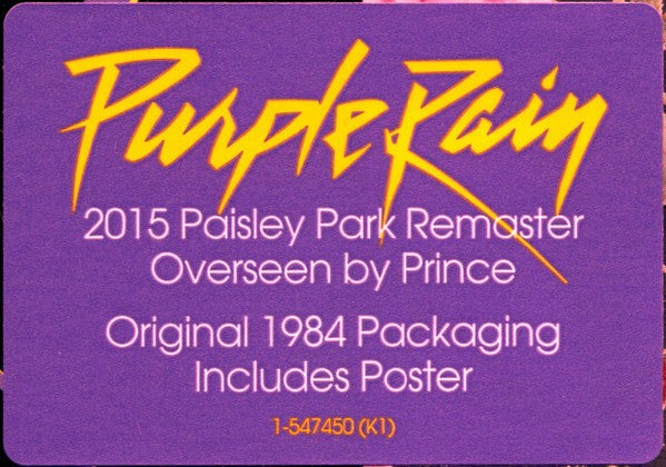 Prince – Purple Rain: Remastered (LP Vinyl)