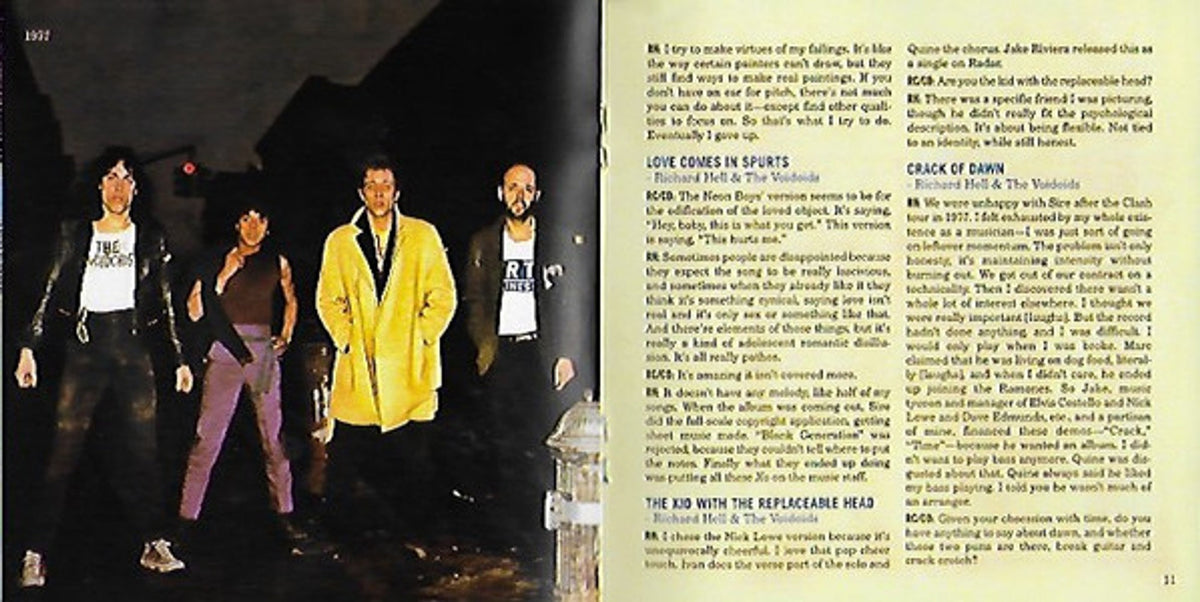 Richard Hell – Spurts: The Richard Hell Story (CD)