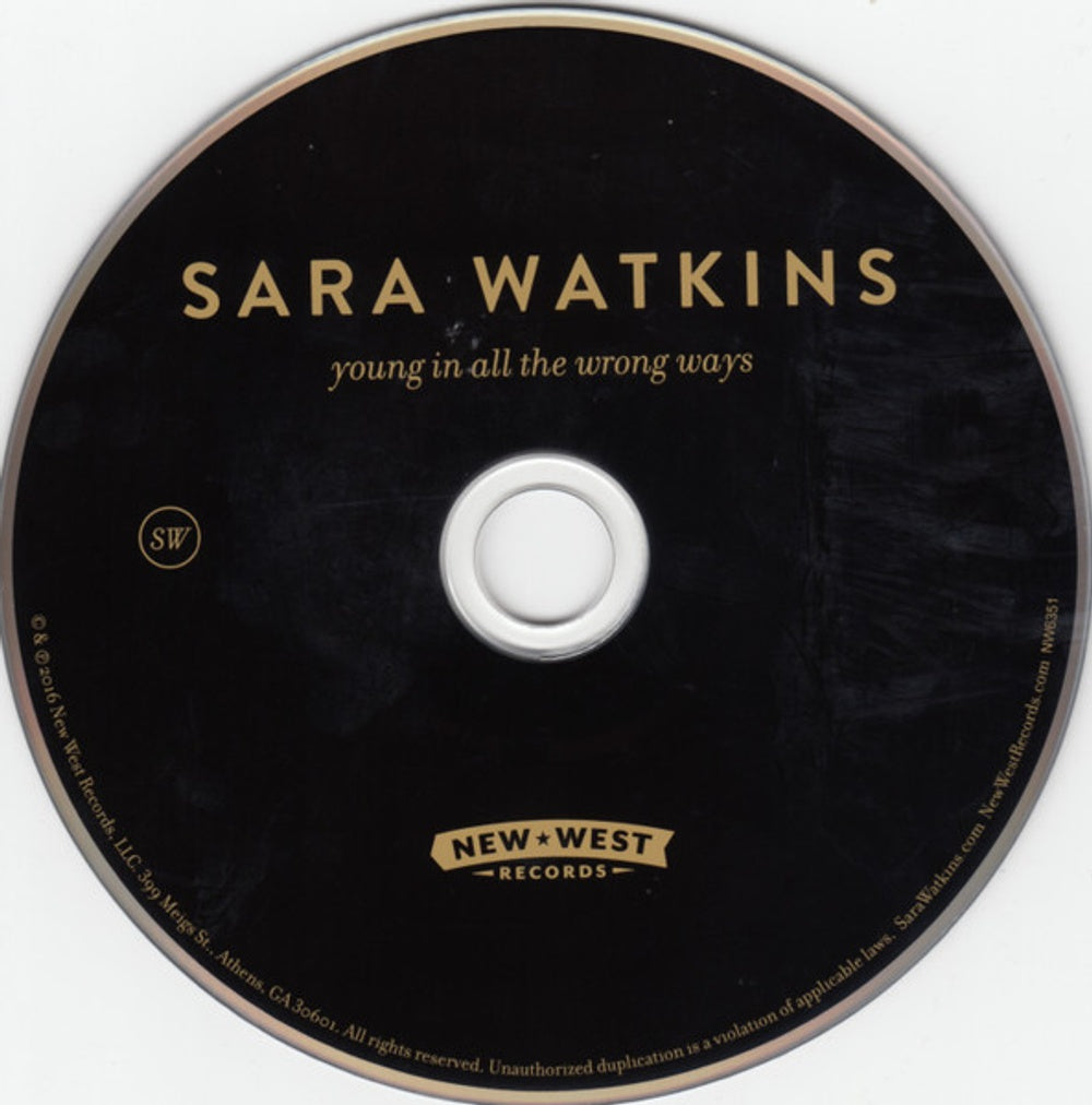 Sara Watkins – Young In All The Wrong Ways (CD)