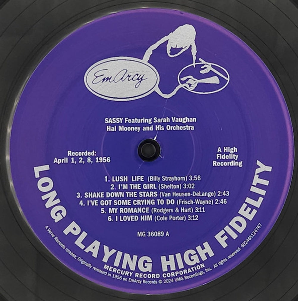 Sarah Vaughan – Sassy (LP Vinyl)