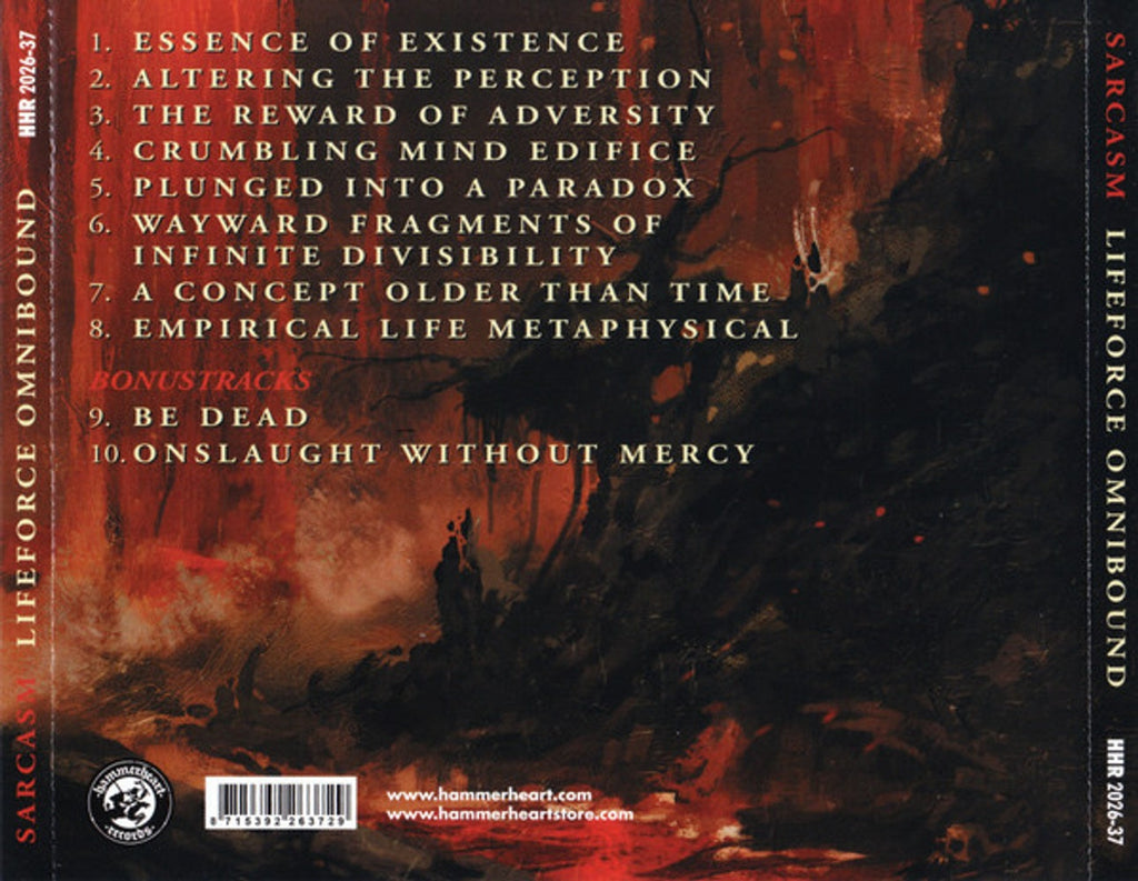 Sarcasm – Lifeforce Unbound (CD)