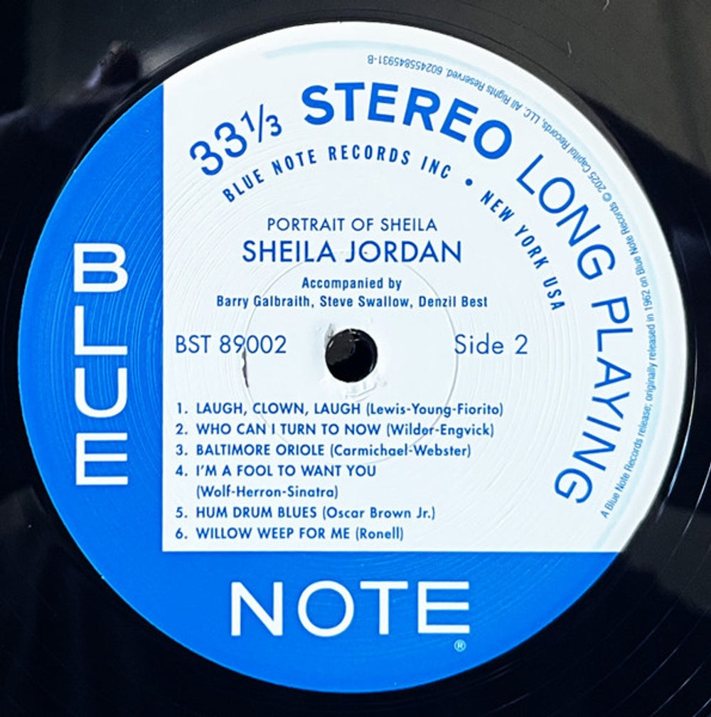 Sheila Jordan – Portrait Of Sheila (LP Vinyl)