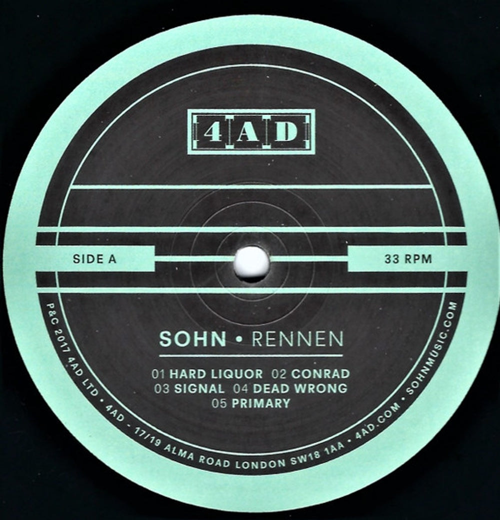 Sohn – Rennen (LP Vinyl)