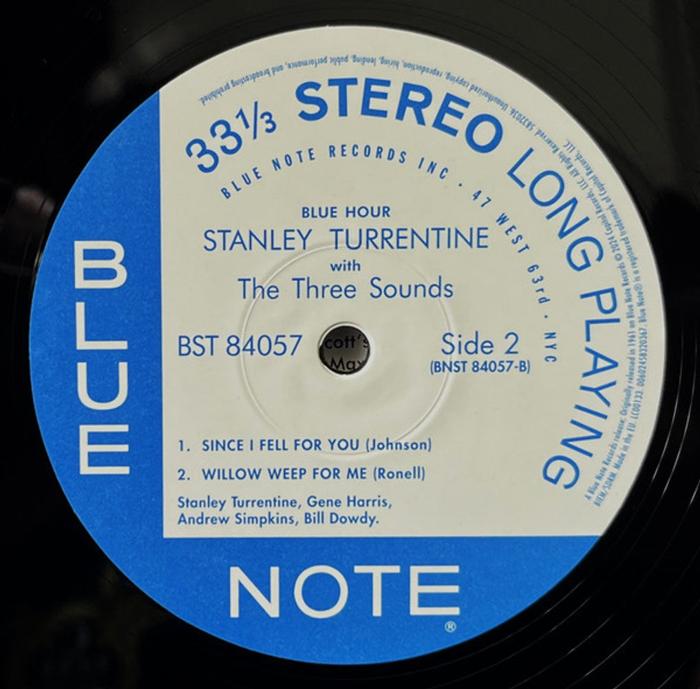 Stanley Turrentine With The 3 Sounds – Blue Hour (LP Vinyl)