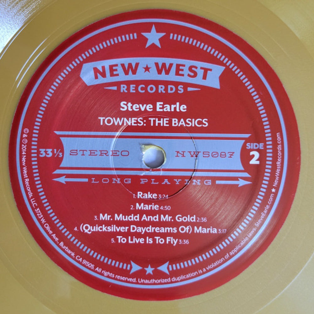 Steve Earle – Townes: The Basics (LP Vinyl)