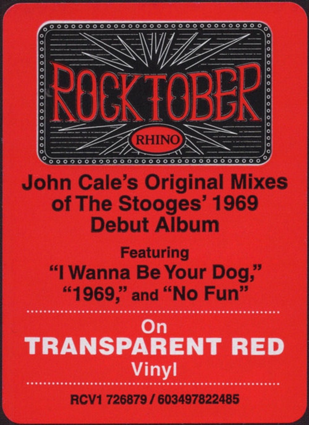 The Stooges – The Stooges (LP Vinyl)