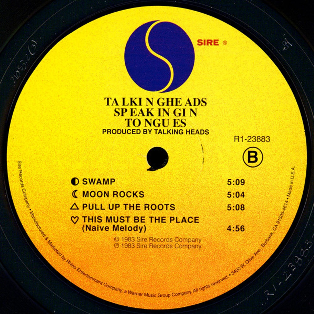 Talking Heads – Speaking In Tongues (LP Vinyl)