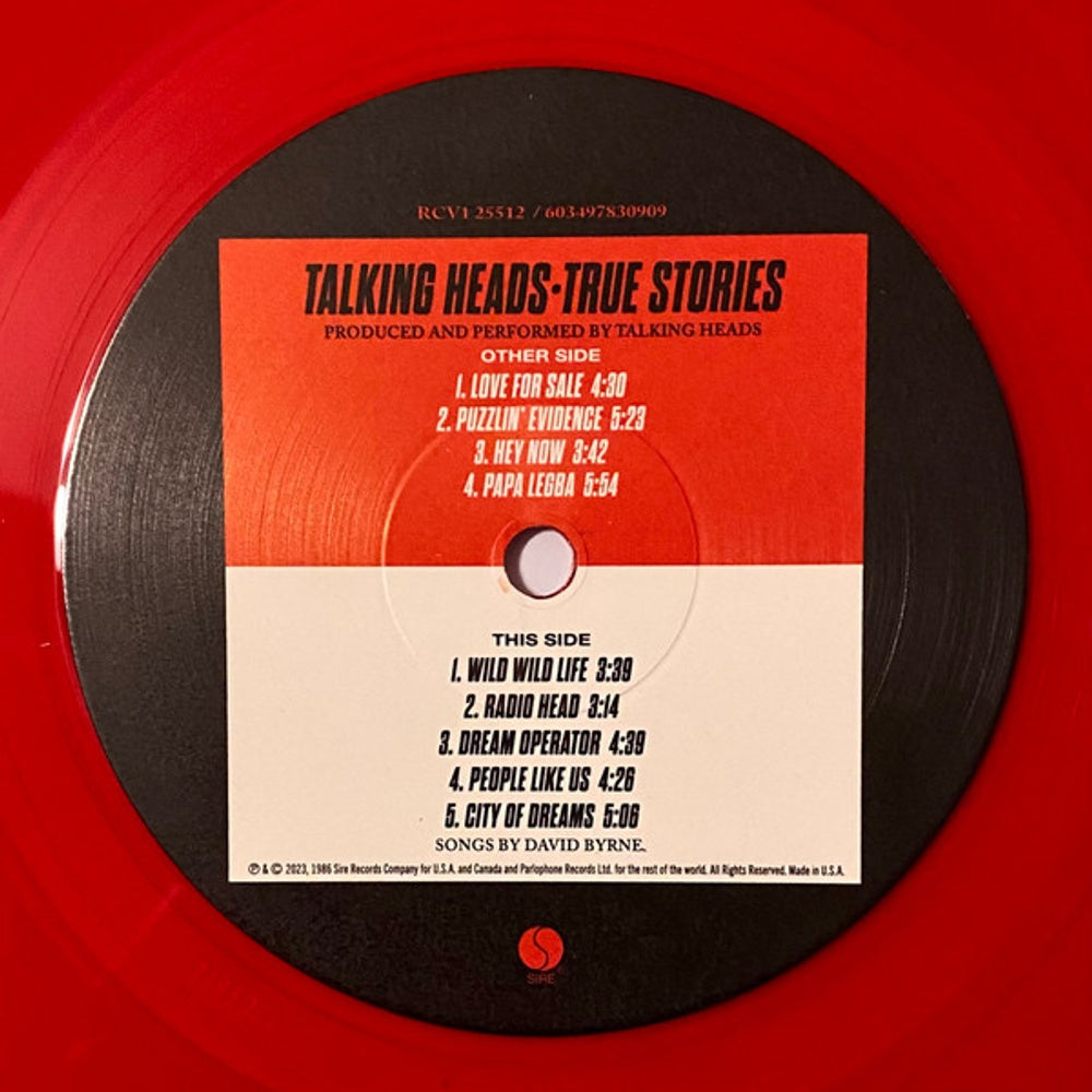 Talking Heads – True Stories (LP Vinyl)
