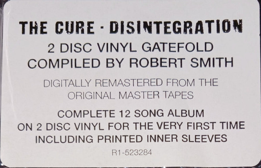 The Cure – Disintegration (2-LP Vinyl)