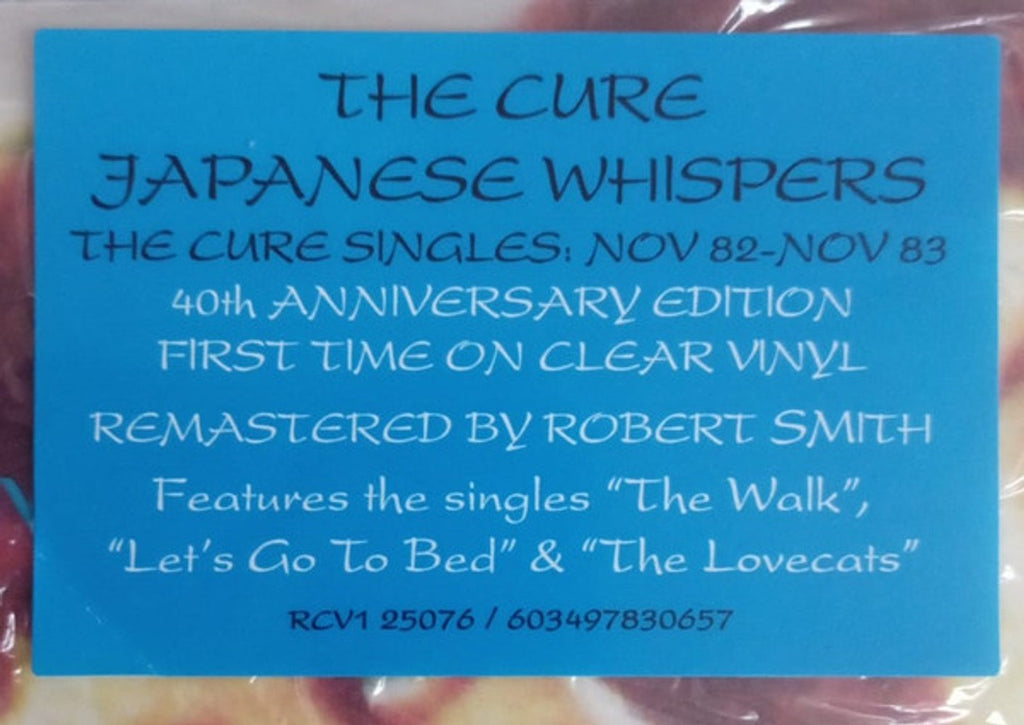 The Cure – Japanese Whispers: The Cure Singles Nov 82 - Nov 83 (LP Vinyl)