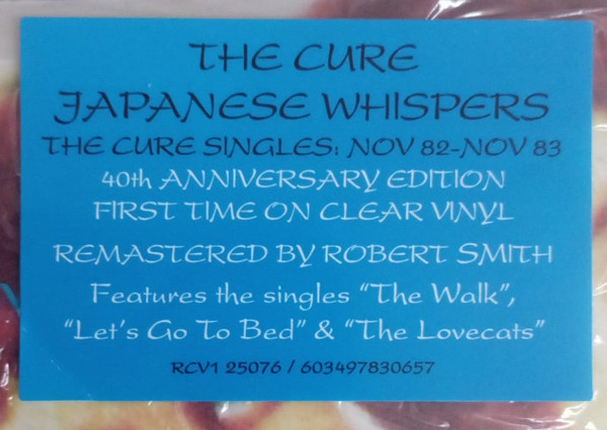 The Cure – Japanese Whispers: The Cure Singles Nov 82 - Nov 83 (LP Vinyl)