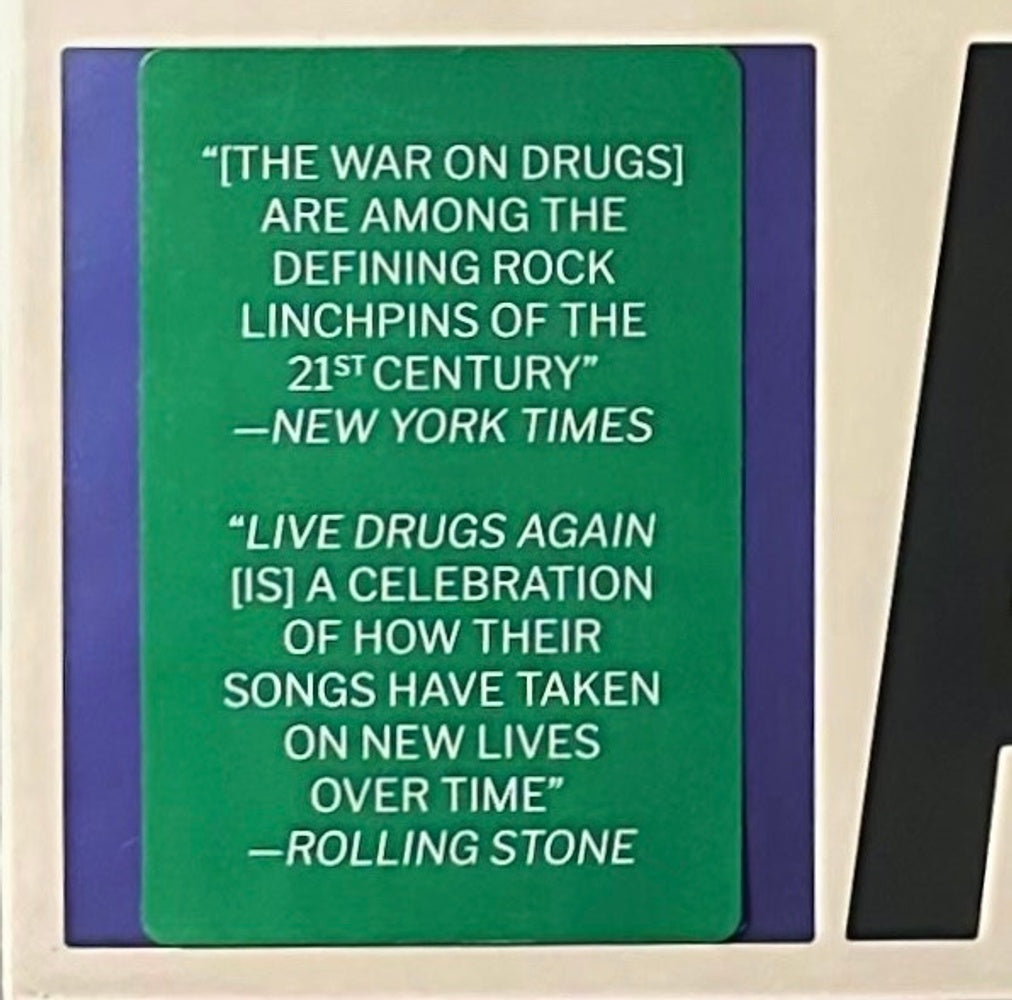 The War On Drugs – Live Drugs Again (2-LP Vinyl)
