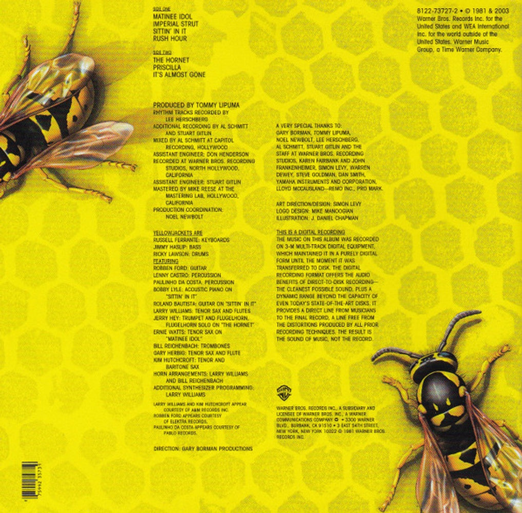Yellowjackets – Yellowjackets (CD)