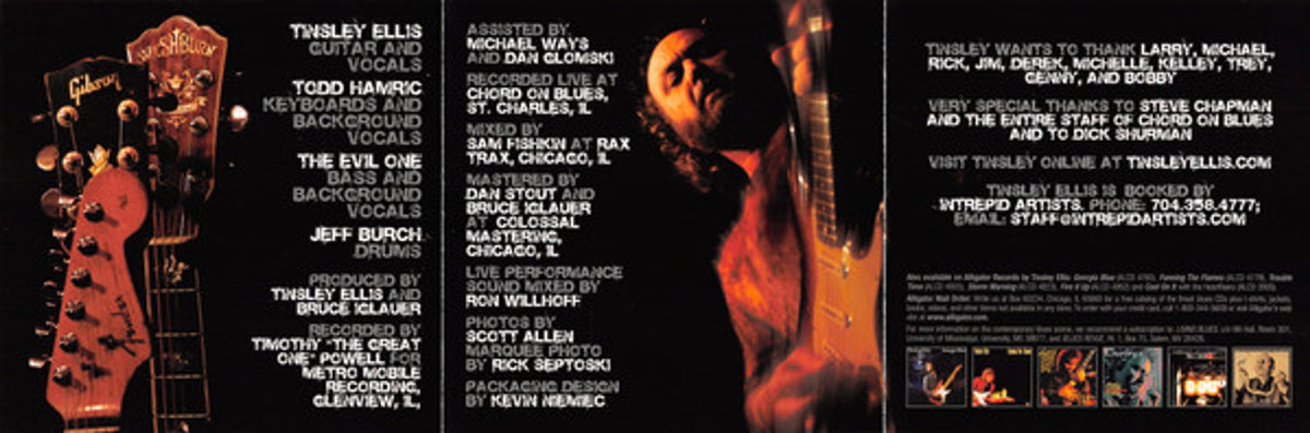 Tinsley Ellis – Live! Highwayman (CD)