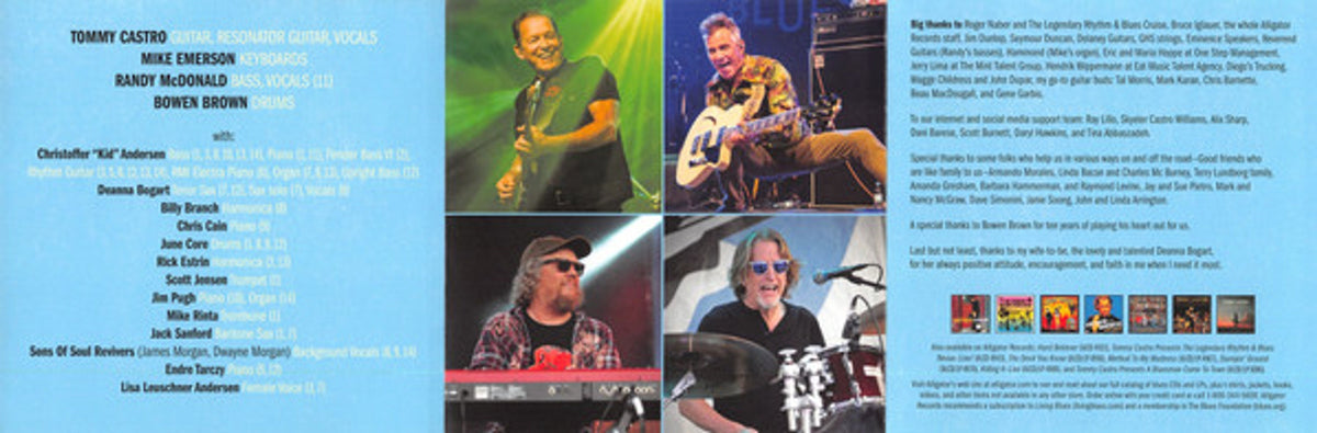 Tommy Castro – Closer To The Bone (CD)