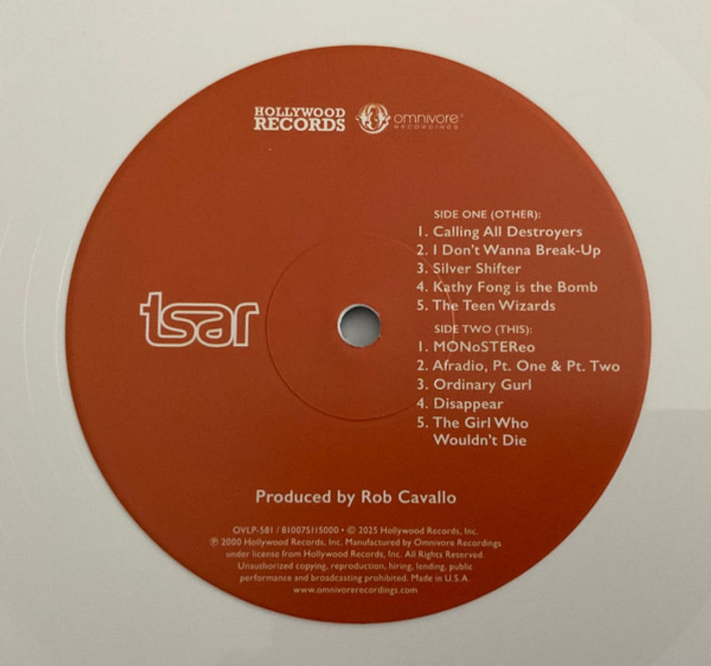 Tsar – Tsar (LP White Vinyl)