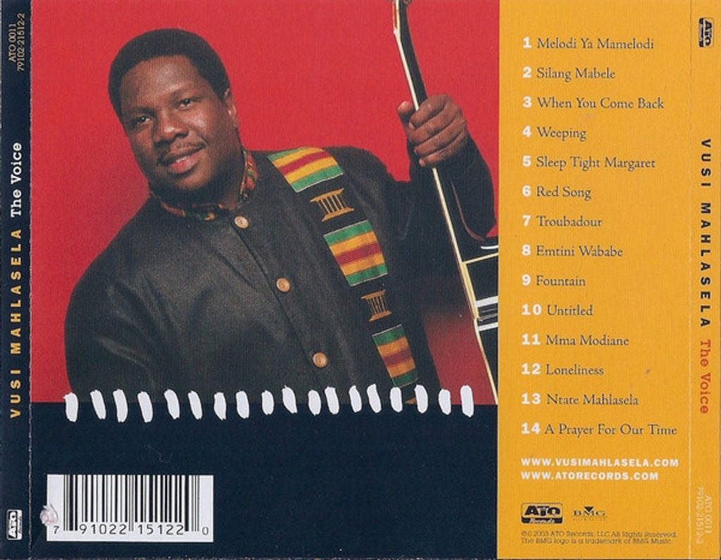 Vusi Mahlasela – The Voice (CD)