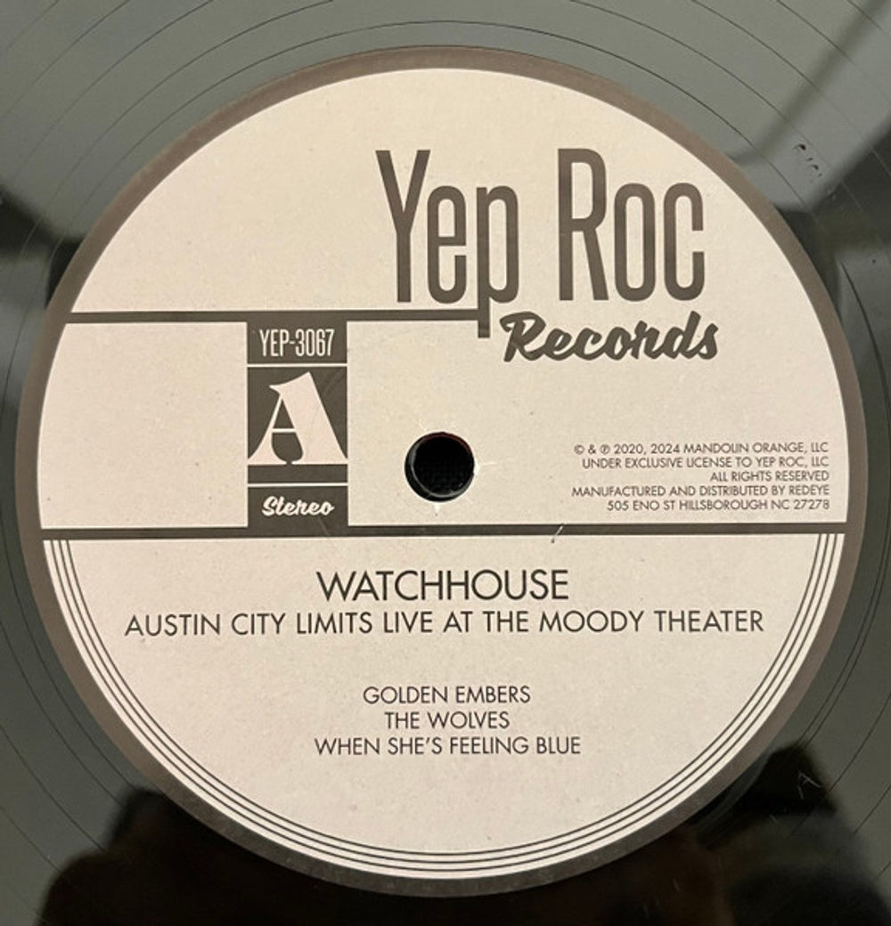 Watchhouse – Austin City Limits: Live At The Moody Theater (2-LP Vinyl)
