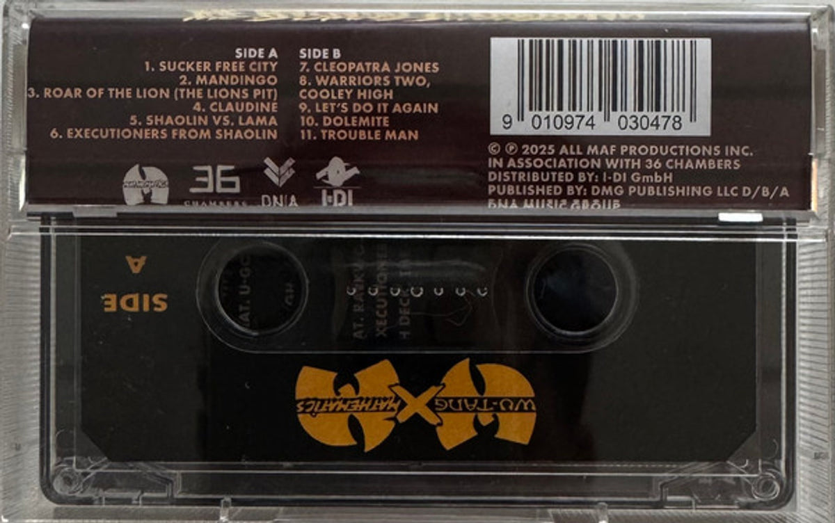Wu-Tang Clan & DJ Mathematics – Black Samson The Bastard Swordsman (Cassette)