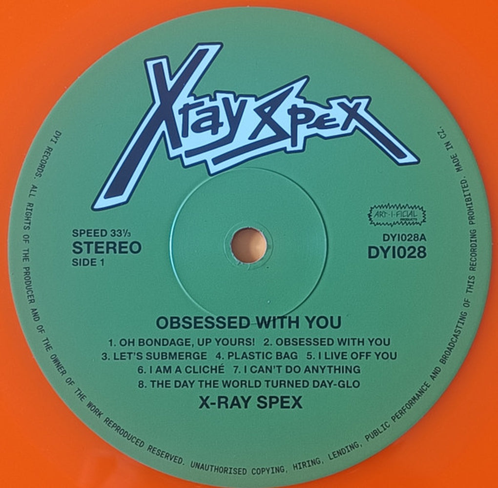 X-Ray Spex – Obsessed With You (LP Vinyl)