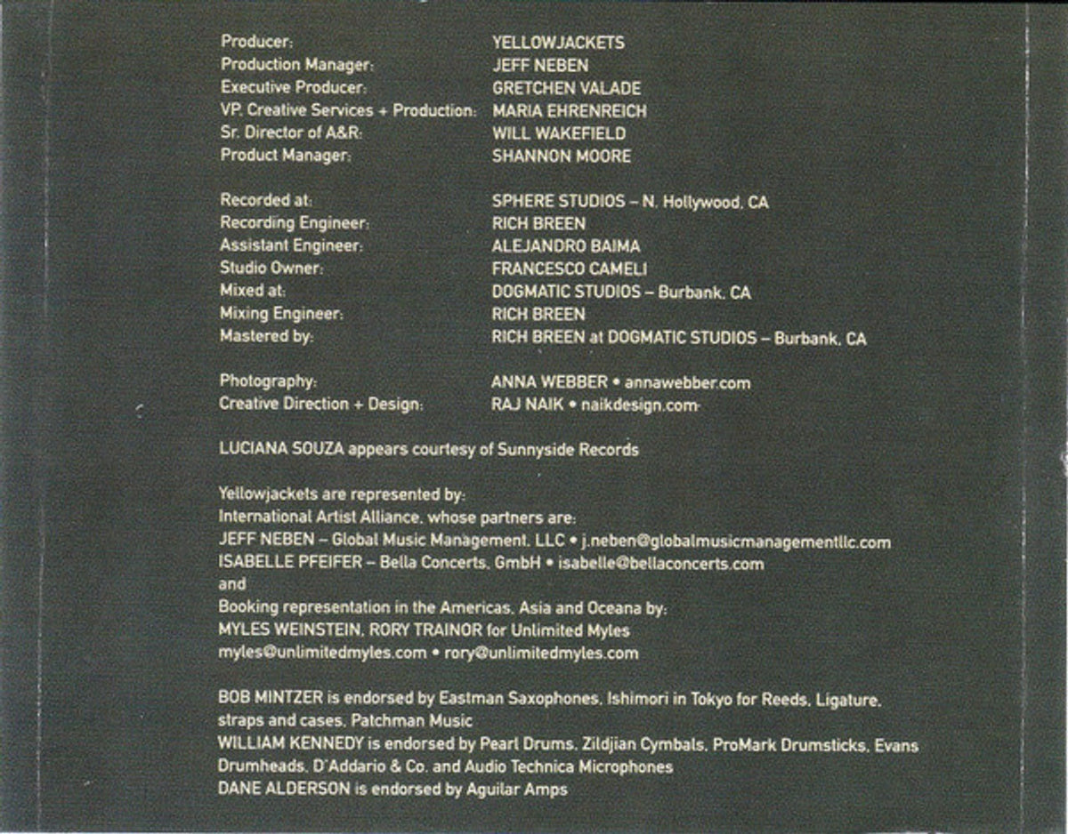 Yellowjackets – Raising Our Voice (CD)