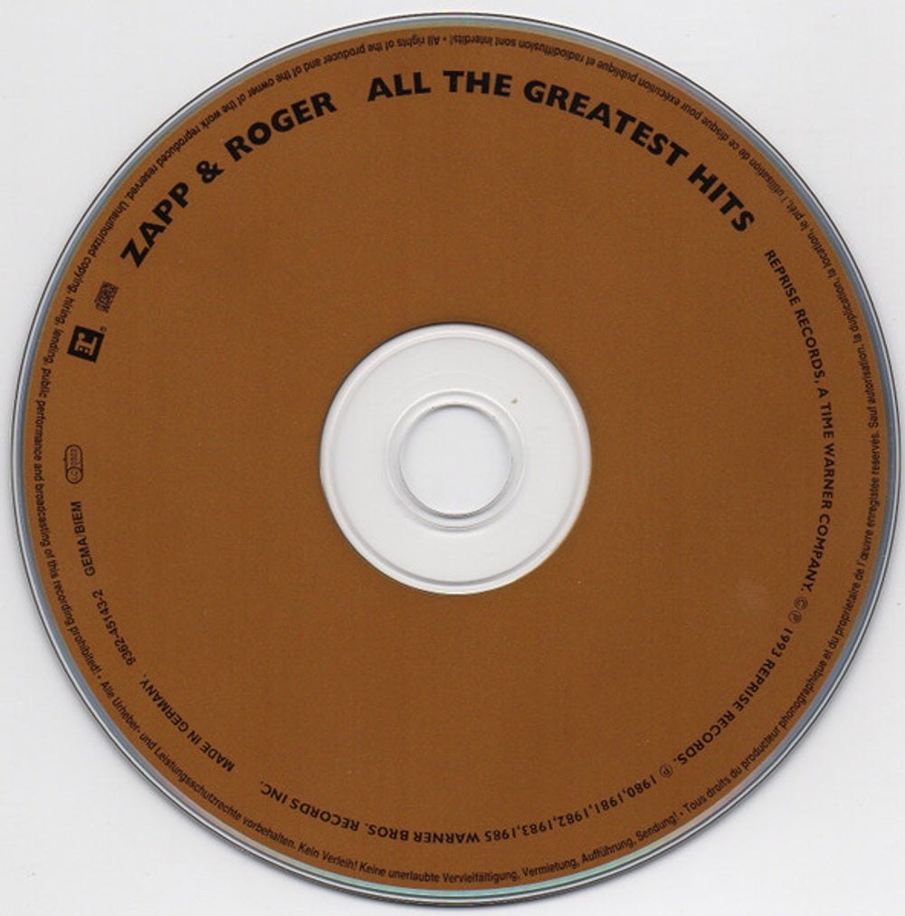 Zapp & Roger – All the Greatest Hits (CD)
