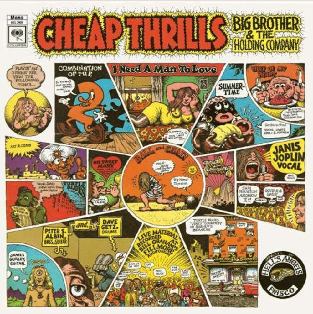 Big Brother and the Holding Company ft Janis Joplin – Cheap Thrills (Mono LP Vinyl)