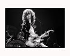 Led Zeppelin's Jimmy Page (1975) Photo Print