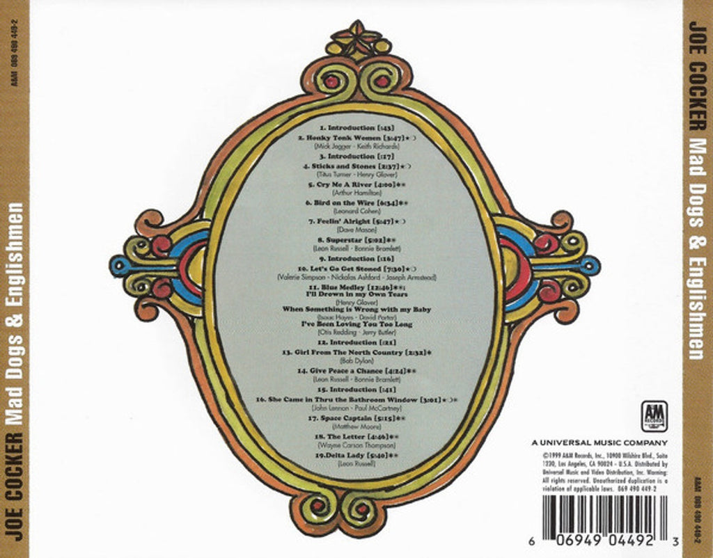 Joe Cocker – Mad Dogs and Englishmen (CD)