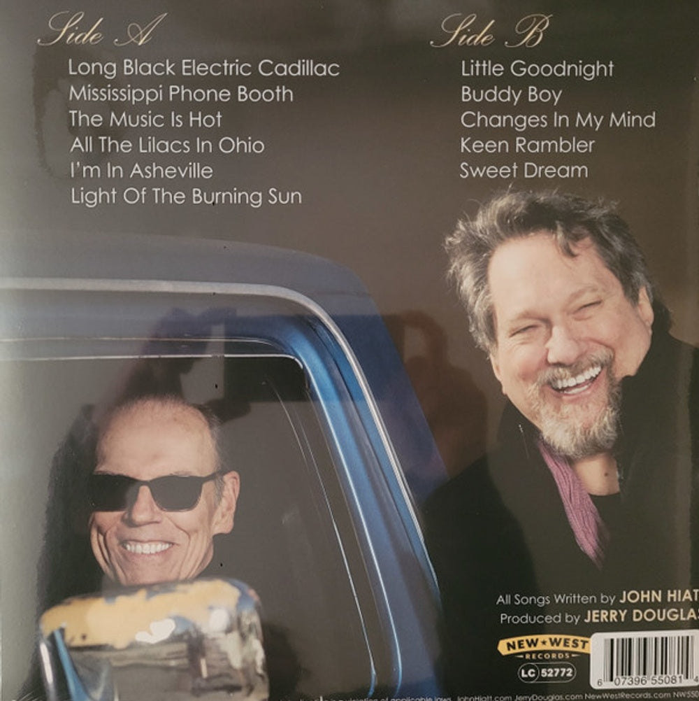 John Hiatt with The Jerry Douglas Band – Leftover Feelings (Limited Edition Blue Marble LP Vinyl)
