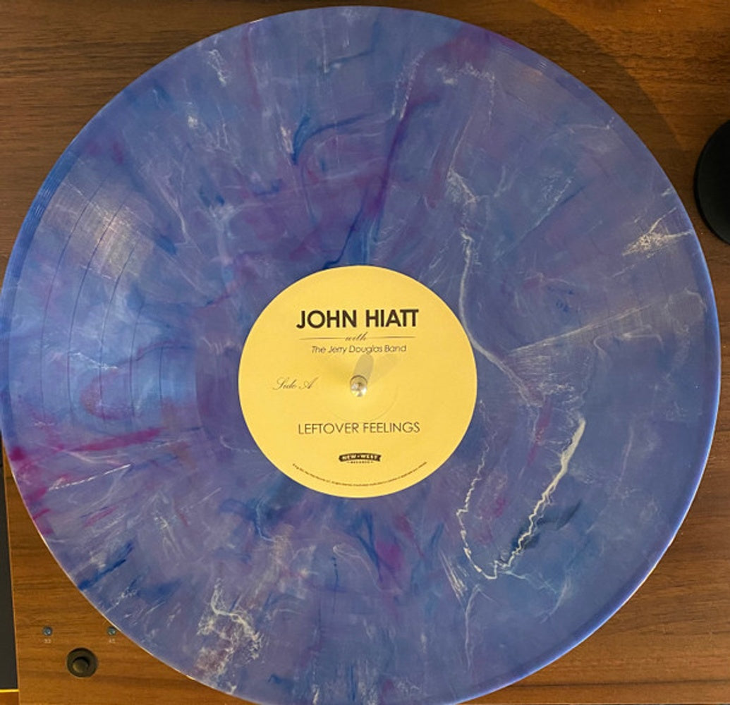 John Hiatt with The Jerry Douglas Band – Leftover Feelings (Limited Edition Blue Marble LP Vinyl)