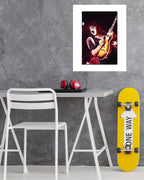 KISS' Ace Frehley (1970s) Photo Print