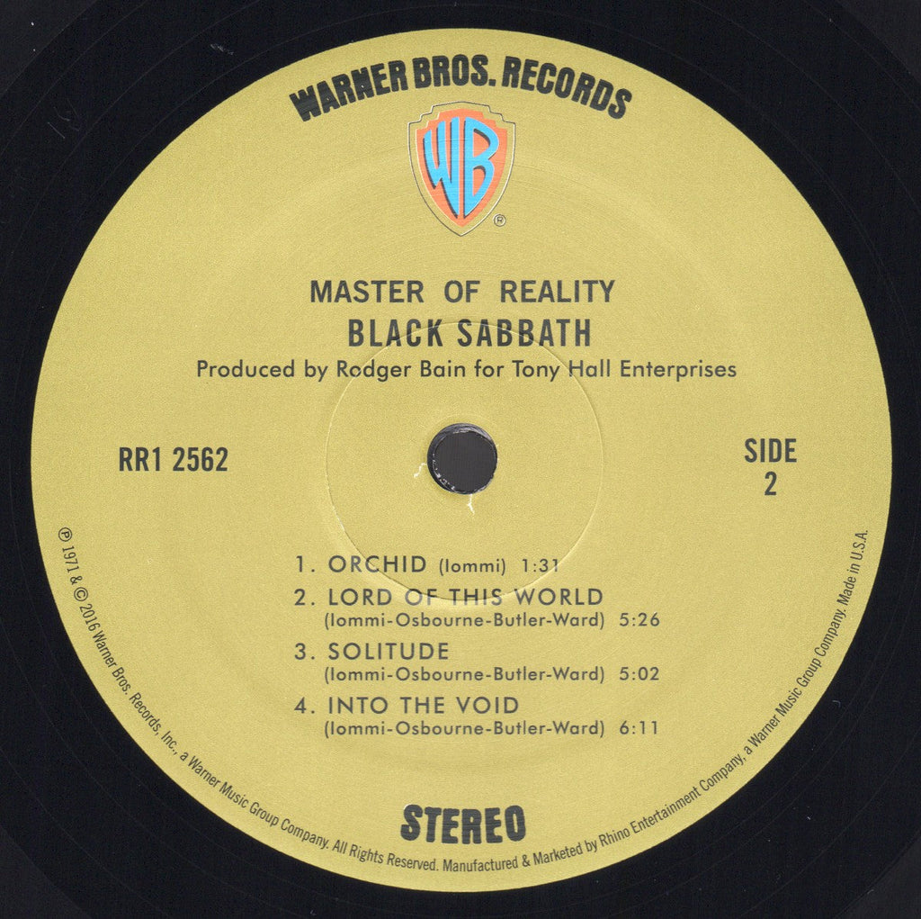 Black Sabbath – Master Of Reality (LP Vinyl)