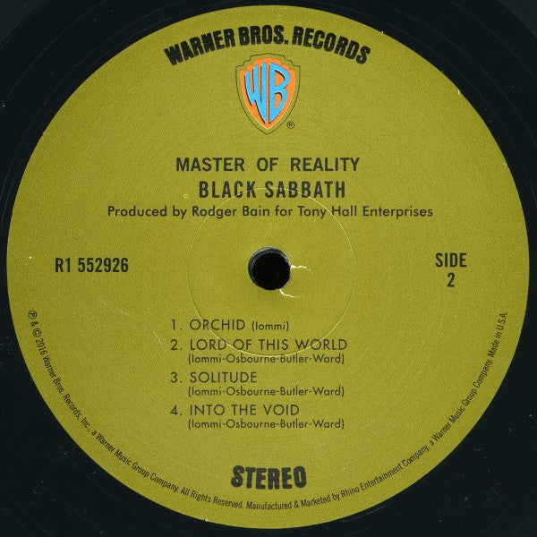 Black Sabbath – Master Of Reality: Deluxe Edition (2-LP Vinyl)