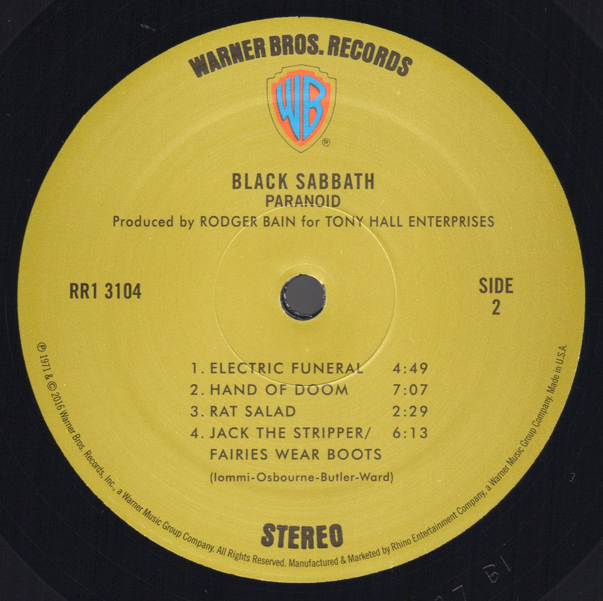 Black Sabbath – Paranoid (LP Vinyl)