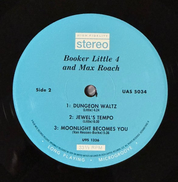 Booker Little – Booker Little 4 & Max Roach (LP Vinyl)