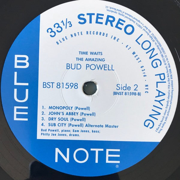 Bud Powell – Time Waits (LP Vinyl)