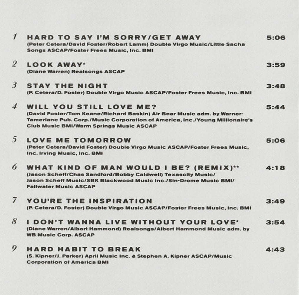 Chicago – Greatest Hits 1982-1989 (CD)