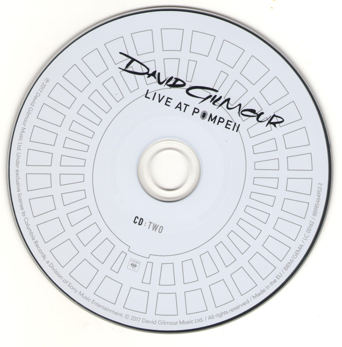 David Gilmour – Live At Pompeii (2-CD)