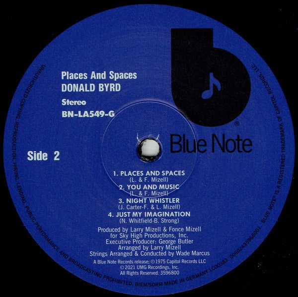 Donald Byrd – Places And Spaces (LP Vinyl)