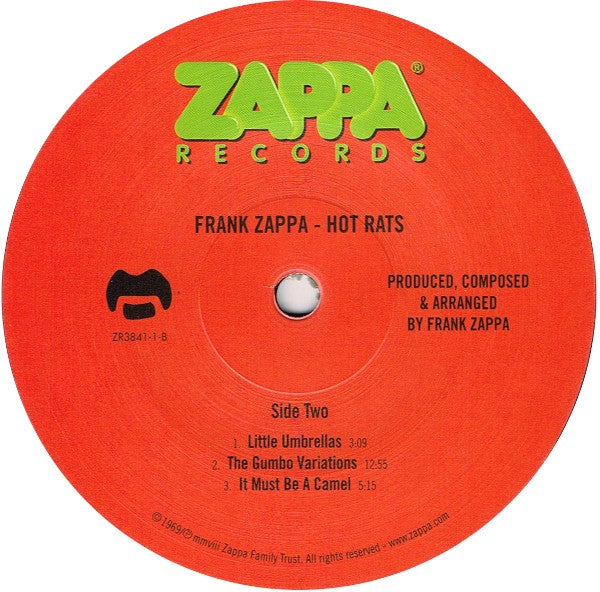 Frank Zappa – Hot Rats (LP Vinyl)