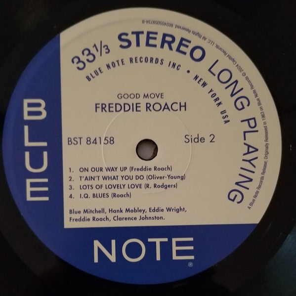 Freddie Roach – Good Move (LP Vinyl)