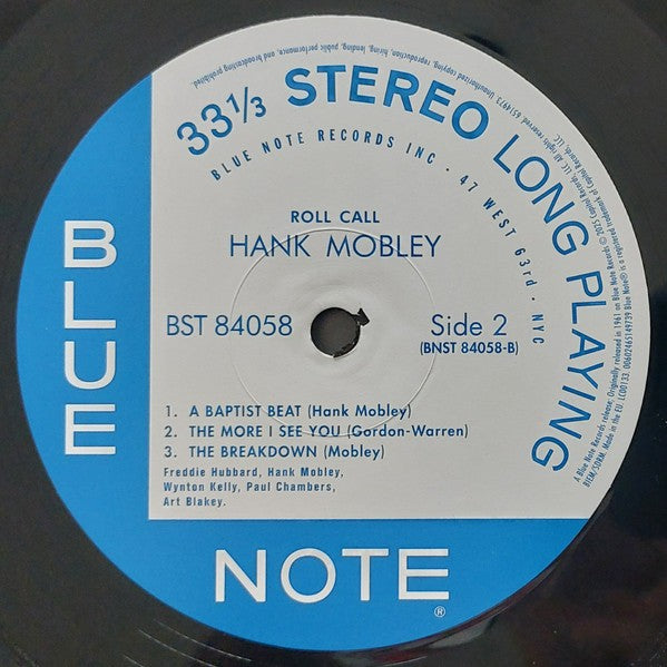 Hank Mobley – Roll Call (LP Vinyl)