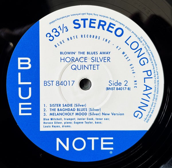 Horace Silver – Blowin' The Blues Away (LP Vinyl)