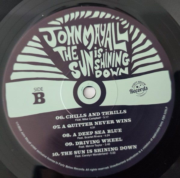 John Mayall – The Sun is Shining Down (LP Vinyl)