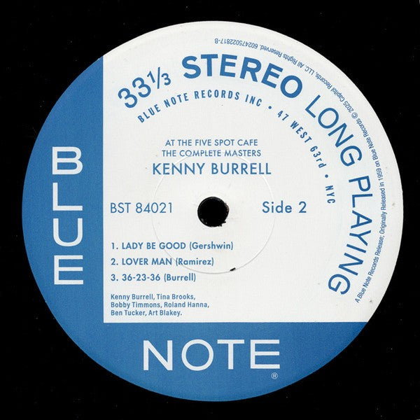 Kenny Burrell / Blakey,Art - Kenny Burrell  / Blakey,Art – On View At The Five Spot Cafe: The Complete Master (3-LP Vinyl)