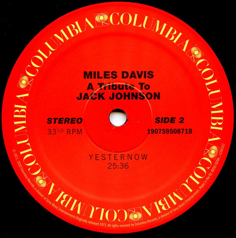 Miles Davis – A Tribute To Jack Johnson (LP Vinyl)