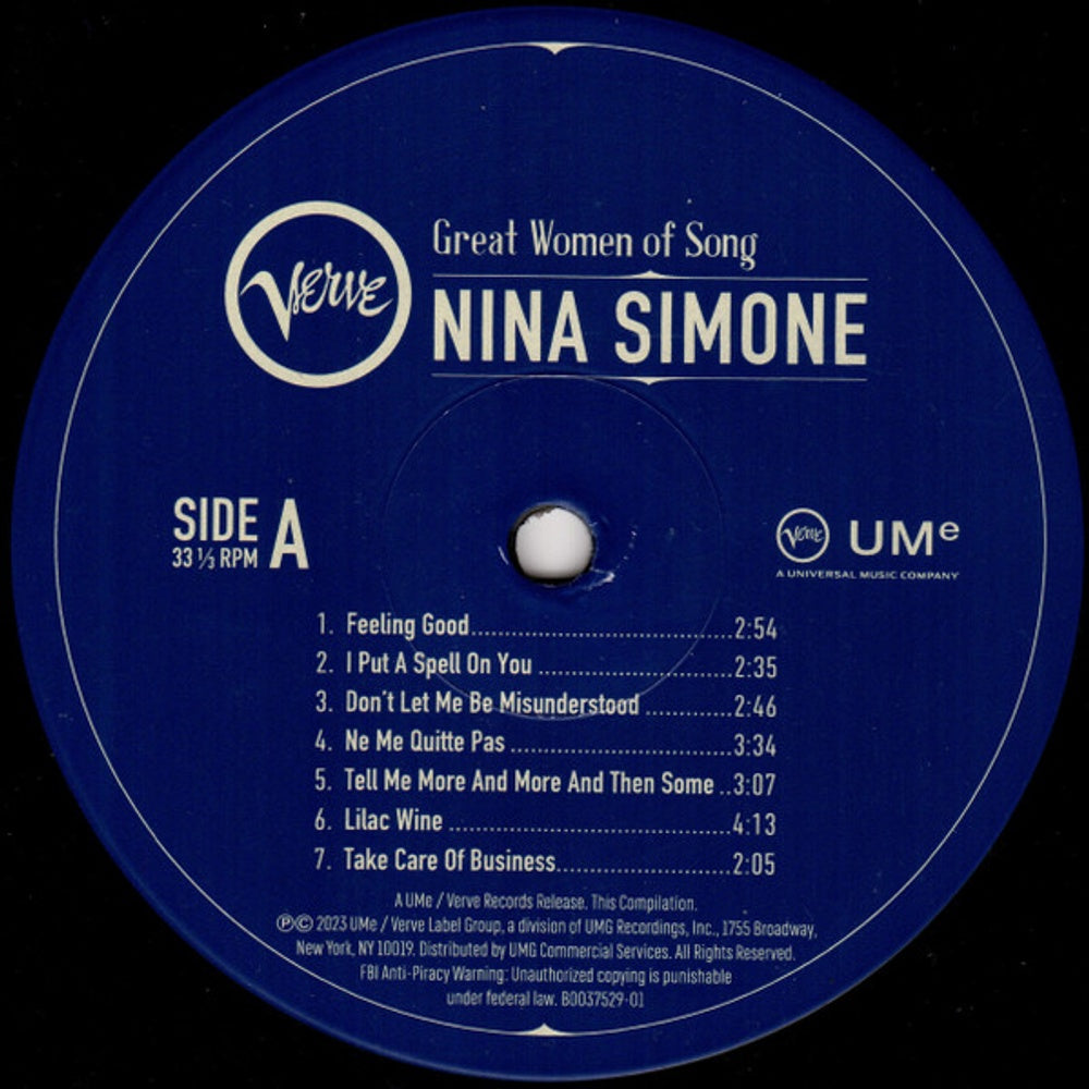 Nina Simone – Great Women Of Song (LP Vinyl)